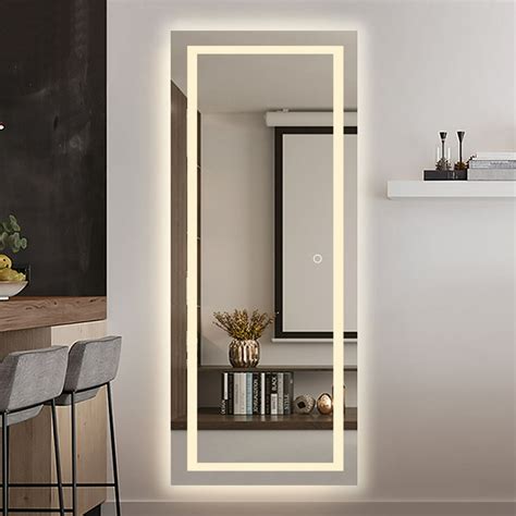 Full length vanity mirror - NeuType. 40-in W x 32-in H Frameless Polished Frameless Lighted Vanity Mirror. Model # JJ01094ZZZ. Find My Store. for pricing and availability. 1. CWI Lighting. Abril 32-in W x 40-in H Matte White and Silver V-groove Frameless Full Length Lighted Vanity Mirror. Model # 1232W32-40-A. 